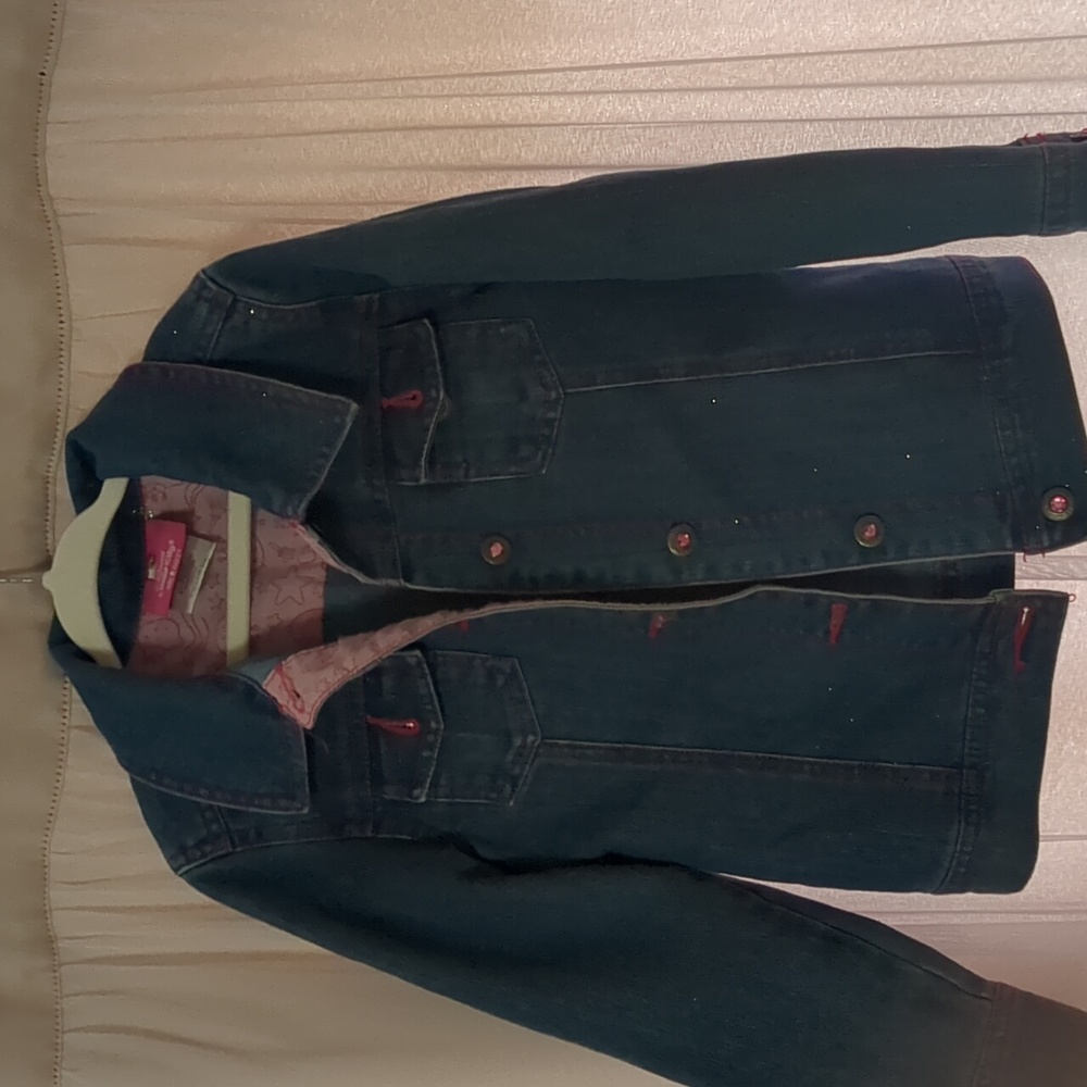 Hello kitty denim jacket